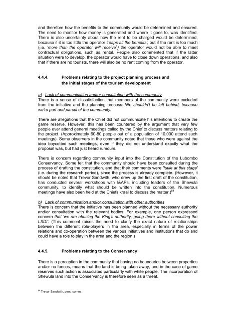 Feasibility Study of Proposed Tourism Dev in Shewula, NE ...