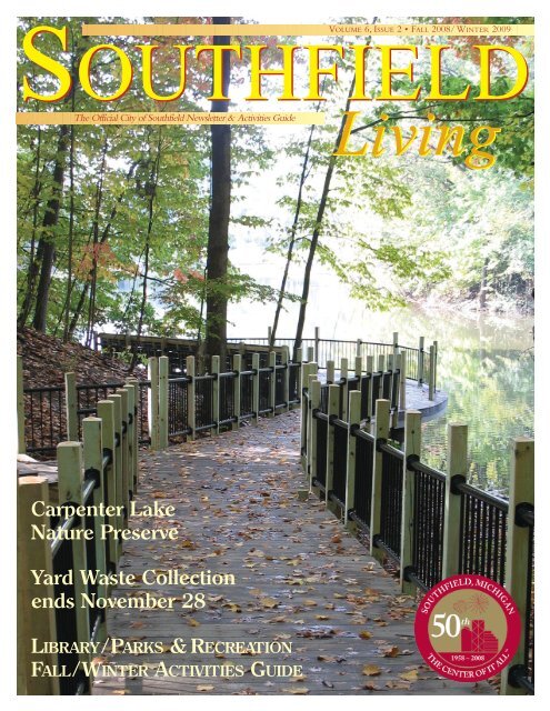 Southfield Living - Carpenter Lake Nature Preserve - Alliance of ...