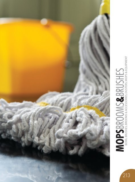 MOPS, BROOM & BRUSHES Catalog 2015, pages 212-245