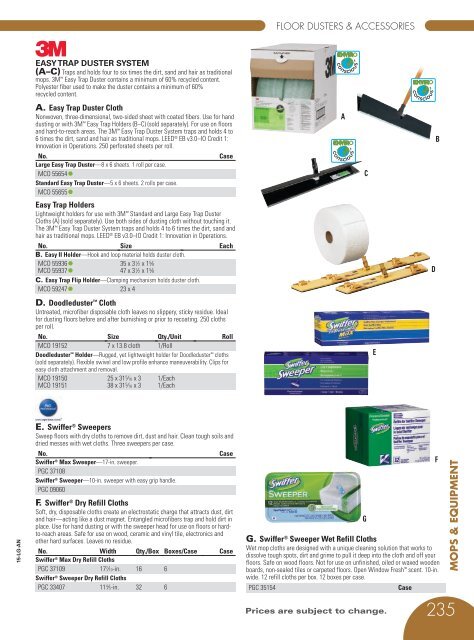 MOPS, BROOM & BRUSHES Catalog 2015, pages 212-245