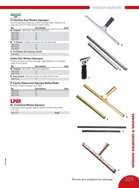 FACILITY MAINTENANCE Catalog 2015, pages 326-357