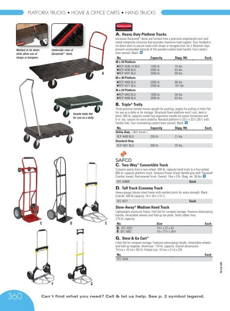 STORAGE & MATERIAL HANDLING Catalog 2015, pages 358-367