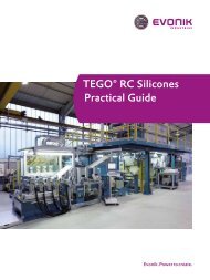 TEGO RC Silicones - Practical Guide - TEGOÂ® RC Silicones