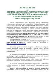 Zaproszenie na zawody