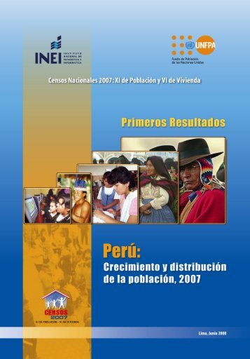 Censos Nacionales 2007: XI de - Inei