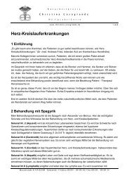 Herz-Kreislauferkrankungen 1 Einführung - Christina Casagrande