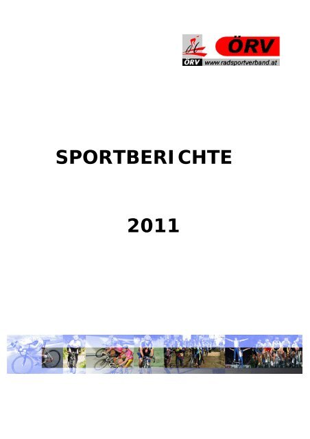 Jahresbericht 2011 Straße U17 - Österreichischer Radsport-Verband