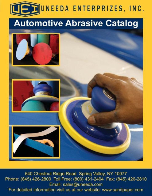 Automotive Catalog 2013.indd - Uneeda Enterprizes