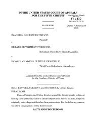 Evanston Ins. Co. v. Dillard Department Stores Inc. - The Appellate ...