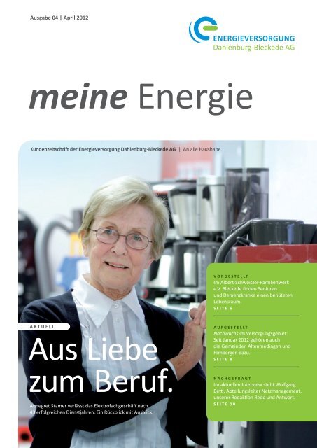 kundenzeitschrift ausgabe 04als pdf-datei - EVDB AG