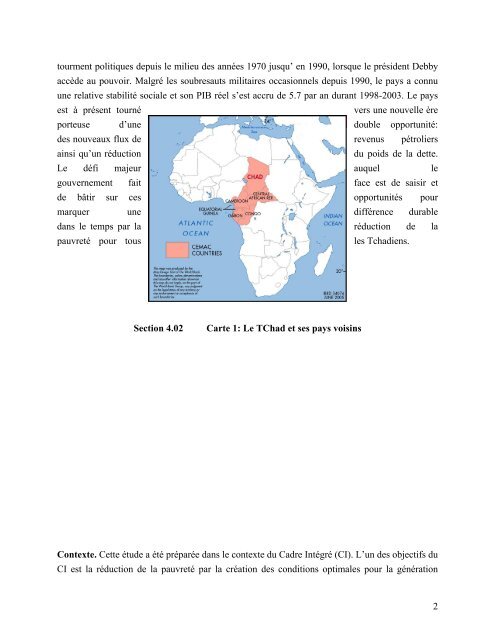 (EDIC) du Tchad - International Trade Centre