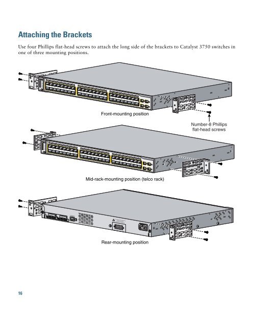 Catalyst 3750 Switch Getting Started Guide - Cisco