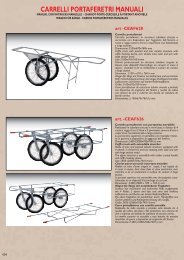 CARRELLI PORTAFERETRI MANUALI