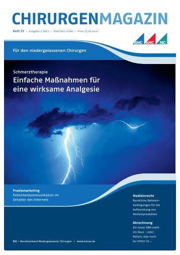 chirurgenmagazin - Praxis fÃ¼r Plastische Chirurgie und Handchirurgie