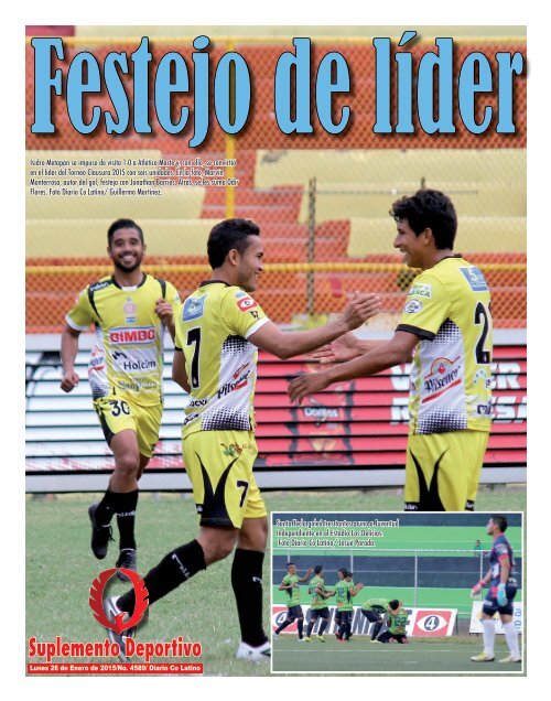 Suplemento Deportivo 26 de Enero de 2015