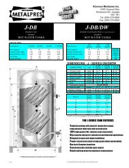 2 J DB-DBDW - Thermal Products Inc