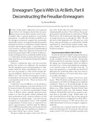 Part II Deconstructing the Freudian Enneagram