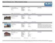 Block & Company, Inc. - Office-Industrial Listings - Block and Company