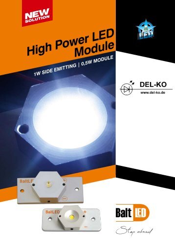 High Power LED Module - LED Beleuchtung