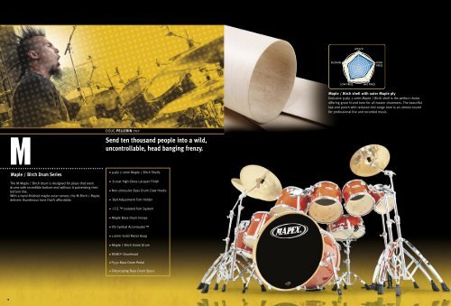 2005 Mapex Drums Catalog