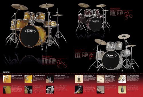 2005 Mapex Drums Catalog