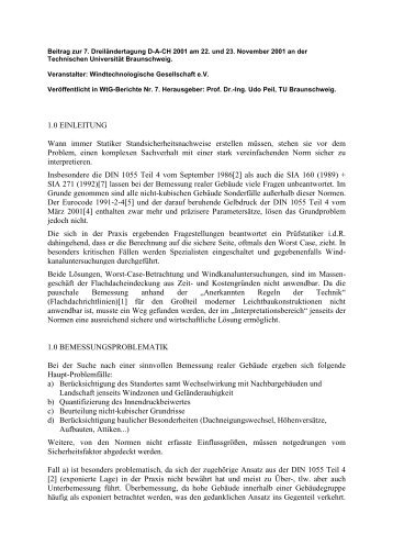 WtG Vortrag 2001 - Friedrich-Datentechnik