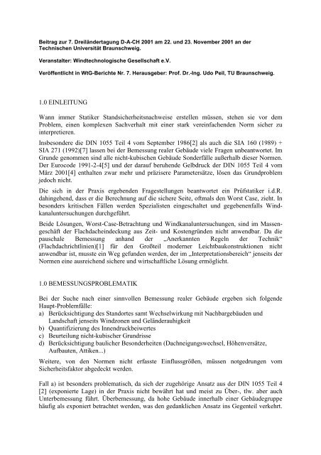 WtG Vortrag 2001 - Friedrich-Datentechnik