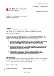 Anfrage - SPD Düsseldorf