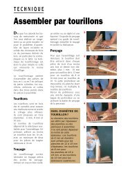 Assembler par tourillons - Bricolage Simple Pour Tous