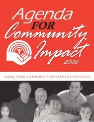 Agenda for Community Impact - United Way / Centraide Windsor ...