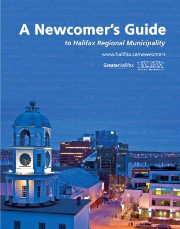 Newcomer's Guide - Halifax Regional Municipality