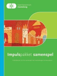 Impulspakket Samenspel met Mantelzorg - Movisie