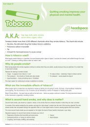 HSP020 Tobacco Fact Sheets FA.indd - Headspace