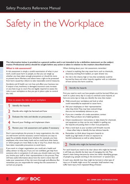 SAFETY-Risk Assessment.pdf - BOC World of Welding