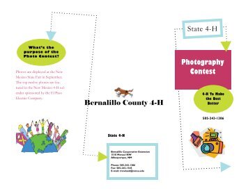 Photography Contest State 4-H - Bernalillo County Cooperative ...
