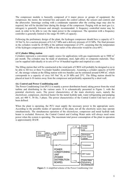 First steps in hydrogen production from wind energy in Greece