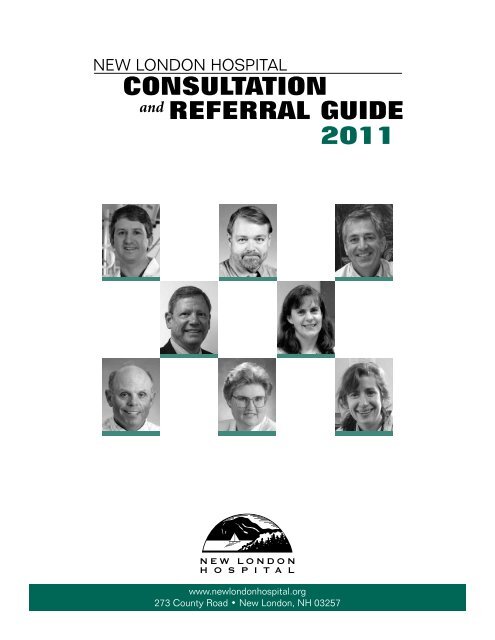 Consultation RefeRRal Guide - New London Hospital