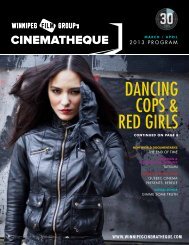 DANCING COPS & RED GIRLS - Winnipeg Film Group