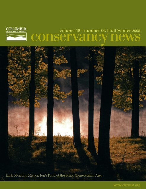 Fall 2008 - Columbia Land Conservancy