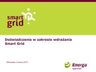 Projekt Smart Grid w Energa Operator