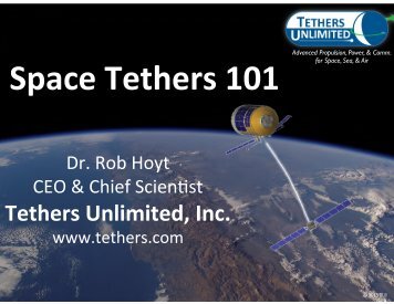 Tethers Unlimited, Inc. - Earth and Space Sciences