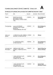 PLANNING DEVELOPMENT CONTROL COMMITTEE - New Forest ...