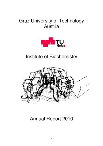 Graz University of Technology Austria Institute of Biochemistry ...
