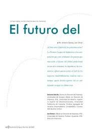 El futuro del deporte rey - IEEM