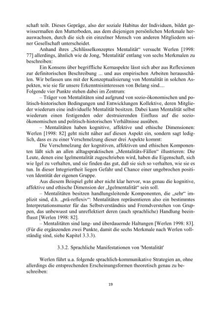 Kolonischtegschichtla von Hermann Bachmann als Dokument der ...