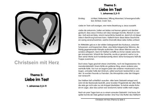 Liebe im Test - markus