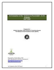 An Evaluation of the VIP Program (2007-2008 - BC Society of ...