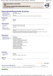 Texto completo de la oferta de trabajo en infojobs.net (PDF)