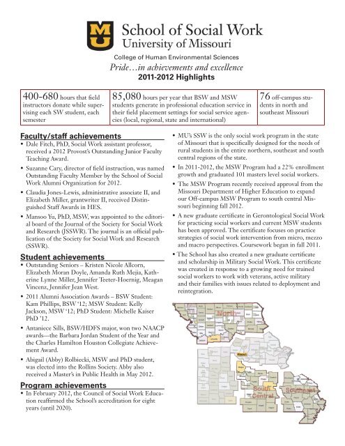 SSW Pride Sheet (PDF) - School of Social Work