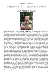 CURRICULUM VITAE Gen. C.A. LOPS.pdf - Informazione.it